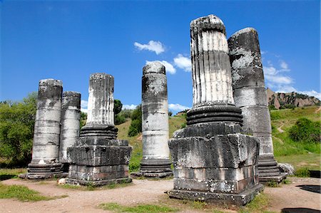 simsearch:877-08898182,k - Turkey, province of Manisa (east of Izmir), Sardes (Sart or Sardis), the Artemis temple site Foto de stock - Direito Controlado, Número: 877-08898149