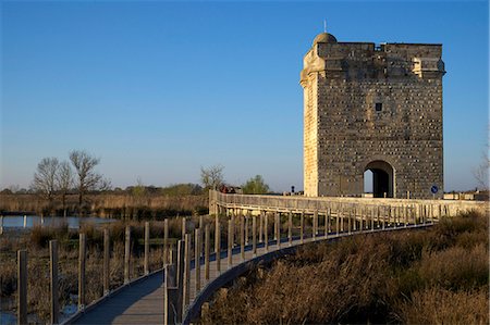 simsearch:877-08898203,k - France, Southern France, Gard, Camargue, Aigues Mortes, Tour Carbonniere Stock Photo - Rights-Managed, Code: 877-08898215