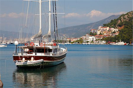 simsearch:877-08897943,k - Turkey, province of Mugla, Fethiye, the port and the bay Stock Photo - Rights-Managed, Code: 877-08898359