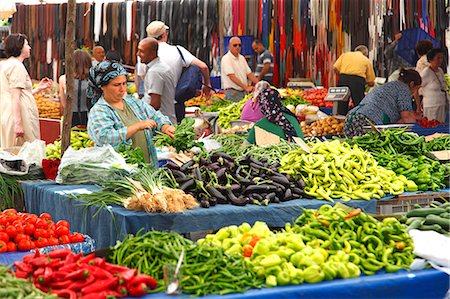 simsearch:877-08128672,k - Turkey, province of Mugla, Dalyan, the weekly market Stock Photo - Rights-Managed, Code: 877-08898352