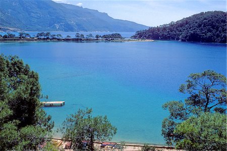 Turkey, province of Mugla, Fethiye, Oludeniz lagoon Fotografie stock - Rights-Managed, Codice: 877-08898365