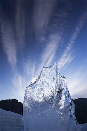 simsearch:878-07442755,k - A shard of aufeis reaches toward the arctic sky. Foto de stock - Con derechos protegidos, Código: 878-07442686