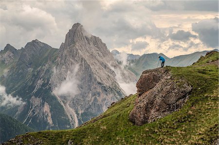 Sentiero Viel dal Pan, Canazei, Trento, Trentino - Alto Adige, Italy, Europe Foto de stock - Con derechos protegidos, Código: 879-09020886