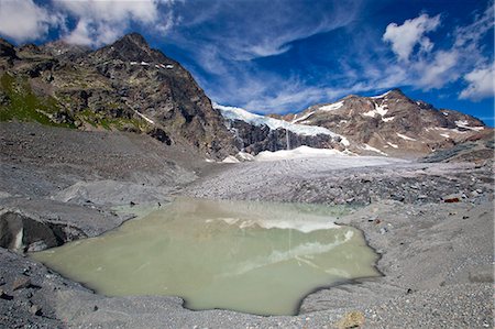 simsearch:879-09190300,k - The terminus of the Glacier Fellaria in an epiglacial lake in Valmalenco, Valtellina, Lombardy Italy Europe Photographie de stock - Rights-Managed, Code: 879-09034214