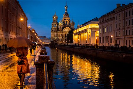 saviour on the spilt blood - Saint Petersburg, Russia, Eurasia. Savior on spilled blood church. Stock Photo - Rights-Managed, Code: 879-09034418