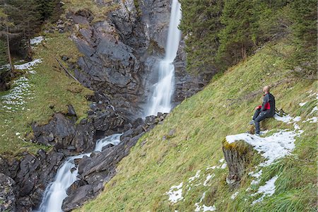 simsearch:879-09033875,k - Low waterfall Saent Europe, Italy, Trentino Alto Adige, Trento district, Rabbi valley, Stelvio nature park Photographie de stock - Rights-Managed, Code: 879-09034446