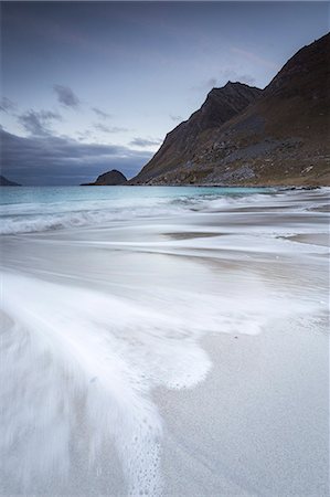 simsearch:6129-09058228,k - Haukland beach, Lofoten Islands, Norway Stock Photo - Rights-Managed, Code: 879-09034491