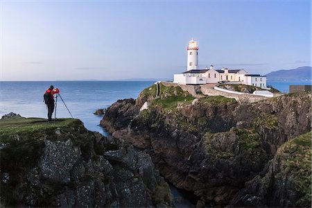 fanad head - Fanad Head lighthouse, County Donegal, Ulster region, Ireland, Europe. Foto de stock - Con derechos protegidos, Código: 879-09033339