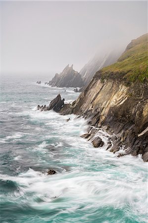 slea head - Slea Head, Dingle Peninsula, County Kerry, Munster region, Republic of Ireland, Europe. Photographie de stock - Rights-Managed, Code: 879-09033349