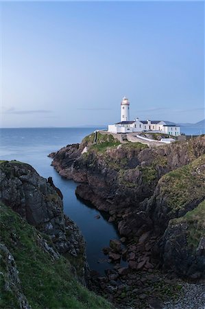 donegal - Fanad Head lighthouse, County Donegal, Ulster region, Ireland, Europe. Foto de stock - Con derechos protegidos, Código: 879-09033341