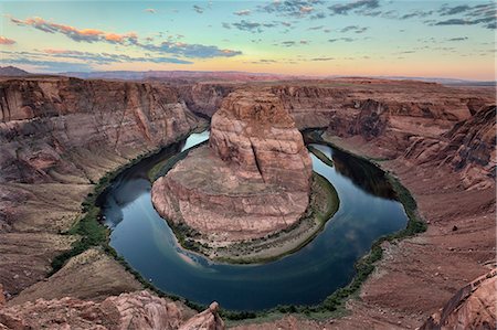 sunset river scenic not people - America, Arizona,Page,United State of America Stock Photo - Rights-Managed, Code: 879-09033542