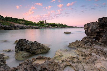 salento - Sunrise in Salento, Taranto province, Puglia district, Italy, Europe. Fotografie stock - Rights-Managed, Codice: 879-09033906