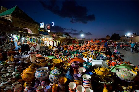 North Africa, Morocco, Meknes district. Market of Meknes Stock Photo - Rights-Managed, Code: 879-09043210