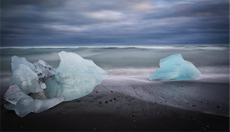 simsearch:879-09043654,k - Europe, Iceland, Jökulsárlón, Vatnajökull, Skaftafell National Park Stock Photo - Rights-Managed, Code: 879-09043652