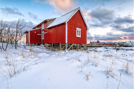 Henningsvaer-Islands Lofoten,Norway Stockbilder - Lizenzpflichtiges, Bildnummer: 879-09043753