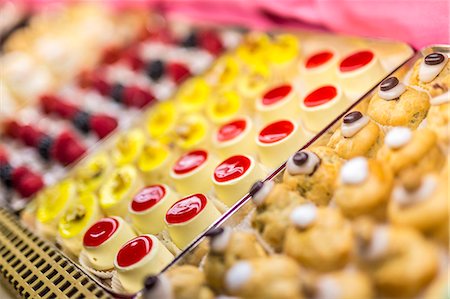 dessert no people - Typical homemade sweets and pastries of the old Cafe Cova icon of Milan Lombardy Italy Europe Stock Photo - Rights-Managed, Code: 879-09043933