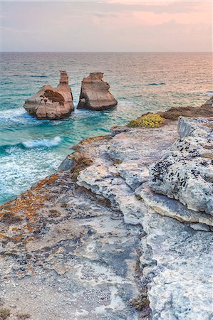 province of lecce - Torre dell'orso, province of Lecce, Salento, Apulia, Italy. The two sisters Stock Photo - Rights-Managed, Code: 879-09099959
