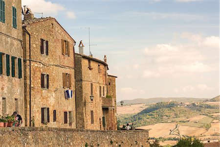 simsearch:400-07212378,k - Pienza, Orcia Valley,Siena district, Tuscany, Italy,Europe. Stock Photo - Rights-Managed, Code: 879-09100085