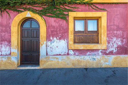 street italy - Stromboli, Messina district, Sicily, Italy, Europe. Stock Photo - Rights-Managed, Code: 879-09100627