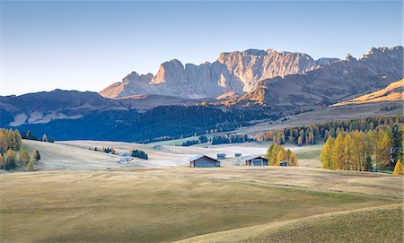 Alpe di Siusi, South Tyrol, Italy Photographie de stock - Rights-Managed, Code: 879-09101052