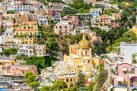 simsearch:879-09033274,k - Positano, Amalfi coast, Salerno, Campania, Italy. Foto de stock - Con derechos protegidos, Código: 879-09128771