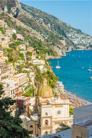 simsearch:879-09033274,k - Positano, Amalfi coast, Salerno, Campania, Italy. Foto de stock - Con derechos protegidos, Código: 879-09128773