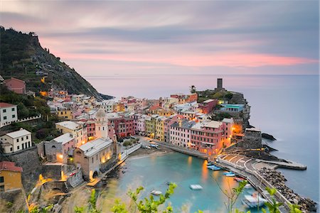 Vernazza, Cinque Terre, province of La Spezia, Liguria, Italy, Europe Stock Photo - Rights-Managed, Code: 879-09128840