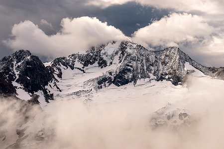 The North Face of Mount Disgrazia, Chiareggio, Valmalenco, Province of Sondrio, Lombardy, Italy Stock Photo - Rights-Managed, Code: 879-09188989