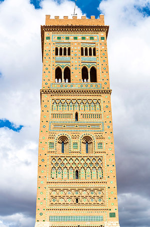 simsearch:879-09189071,k - Saint Martin's Tower, Teruel, Aragon, Spain, Europe Stock Photo - Rights-Managed, Code: 879-09189083