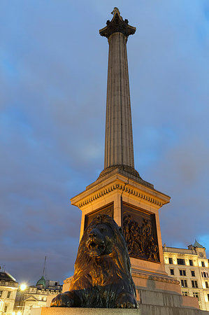 simsearch:879-09191563,k - The Nelson Column in Trafalgar Square, London, Great Britain, UK Stockbilder - Lizenzpflichtiges, Bildnummer: 879-09189422