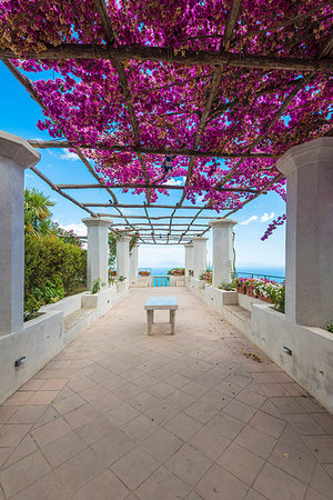 Villa Rufolo,Ravello,Salerno province,Campania,Italy Foto de stock - Con derechos protegidos, Código: 879-09190862