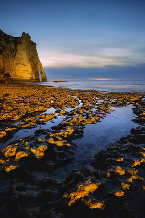 etretat - Etretat,Normandy,France. Foto de stock - Direito Controlado, Número: 879-09190978