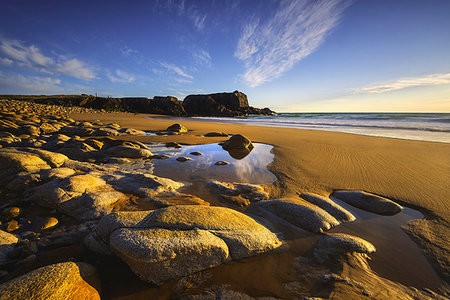 simsearch:879-09033291,k - Port Bara, Brittany, France. The wild coast of Quiberon peninsula. Stock Photo - Rights-Managed, Code: 879-09190994