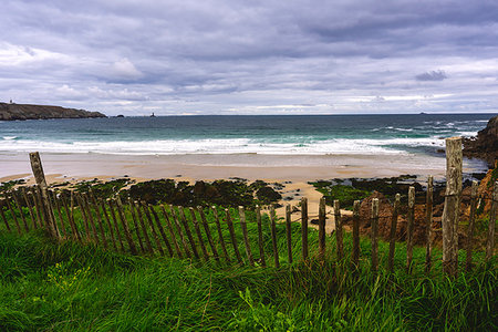 simsearch:6129-09044232,k - Trespasses Bay in Cléden-Cap-Sizun at Dawn, Finistère, Bretagne, France. Stock Photo - Rights-Managed, Code: 879-09190991