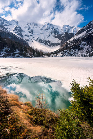 simsearch:879-09191034,k - Aviolo lake in Adamello park, Brescia province, Lombardy, Italy. Foto de stock - Con derechos protegidos, Código: 879-09191001