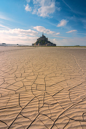 Le Mont Saint Michel, Normandy, France. Stock Photo - Rights-Managed, Code: 879-09191033