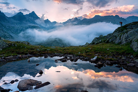 simsearch:879-09191099,k - The photographer, Adamello Brenta Natural park in Trentino alto Adige, Italy. Stock Photo - Rights-Managed, Code: 879-09191096