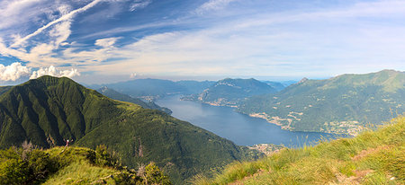 simsearch:879-09189661,k - Panoramic of Monte Legnoncino and Lake Como, Lecco province, Lombardy, Italy Foto de stock - Con derechos protegidos, Código: 879-09191473