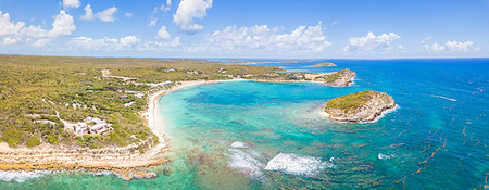 simsearch:879-09191511,k - Panoramic elevated view of Exchange Bay, Antigua, Antigua and Barbuda, Caribbean, Leeward Islands, West Indies Stock Photo - Rights-Managed, Code: 879-09191493