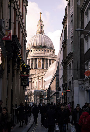 simsearch:879-09191666,k - The St. Paul Cathedral. London city, London, United Kingdom Foto de stock - Con derechos protegidos, Código: 879-09191661