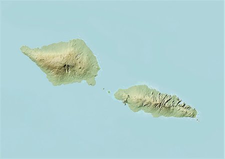 simsearch:872-06054657,k - Samoa, Relief Map Foto de stock - Con derechos protegidos, Código: 872-06054713