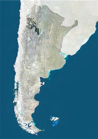 simsearch:872-06054918,k - L'Argentine et la Province de Catamarca, Image Satellite de la couleur vraie Photographie de stock - Rights-Managed, Code: 872-06054911