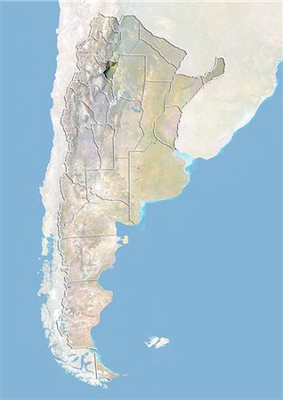 simsearch:872-06054918,k - L'Argentine et la Province de Tucuman, Image Satellite avec effet de relief Photographie de stock - Rights-Managed, Code: 872-06054973