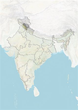 simsearch:872-06054141,k - L'Inde et l'état de l'Himachal Pradesh, le plan-Relief Photographie de stock - Rights-Managed, Code: 872-06055298