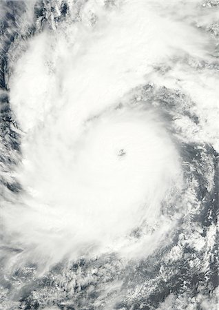 satellite view storm - Satellite view of Hurricane Jova over the Pacific Ocean. Image taken on October 10, 2011. Stock Photo - Rights-Managed, Code: 872-08082683