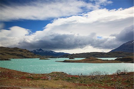 Lake, Torres Del Paine National Park, Chile. Foto de stock - Con derechos protegidos, Código: 872-08914874
