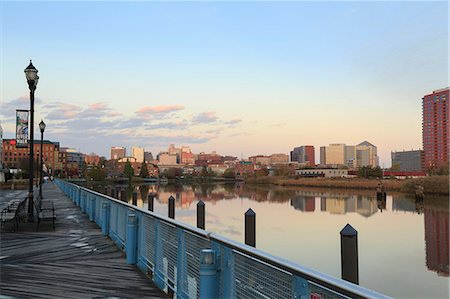 river front - Riverfront on the Christina River, Wilmington, Delaware, USA. Stock Photo - Rights-Managed, Code: 872-08914902