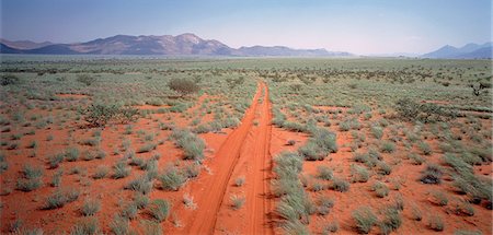 panoramic view of land - Road Kaokoland Region, Namibia Stock Photo - Rights-Managed, Code: 873-06440189