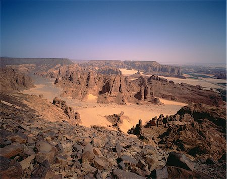 Formations Rocheuses l'Oasis de Al'Ula, Arabie saoudite Photographie de stock - Rights-Managed, Code: 873-06440325