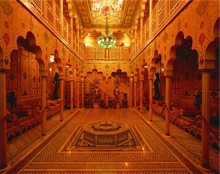 saltar - Interior of Umayyad Mosque Damascus, Syria Stock Photo - Rights-Managed, Code: 873-06440328